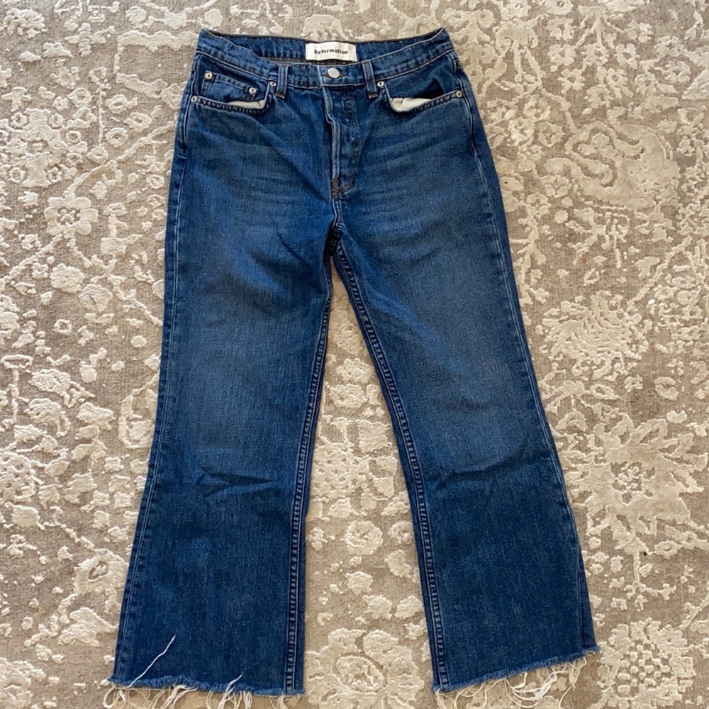 Reformation Cynthia High Rise Jeans Size 27